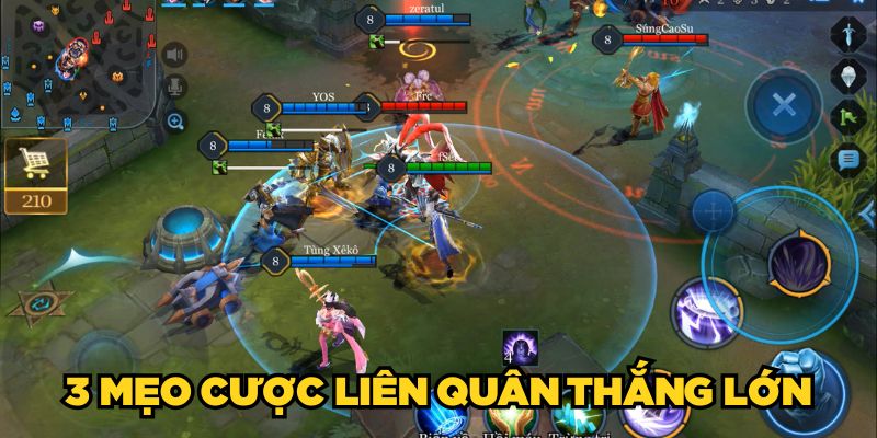 Kinh nghiệm khi tham gia cá cược Liên Quân